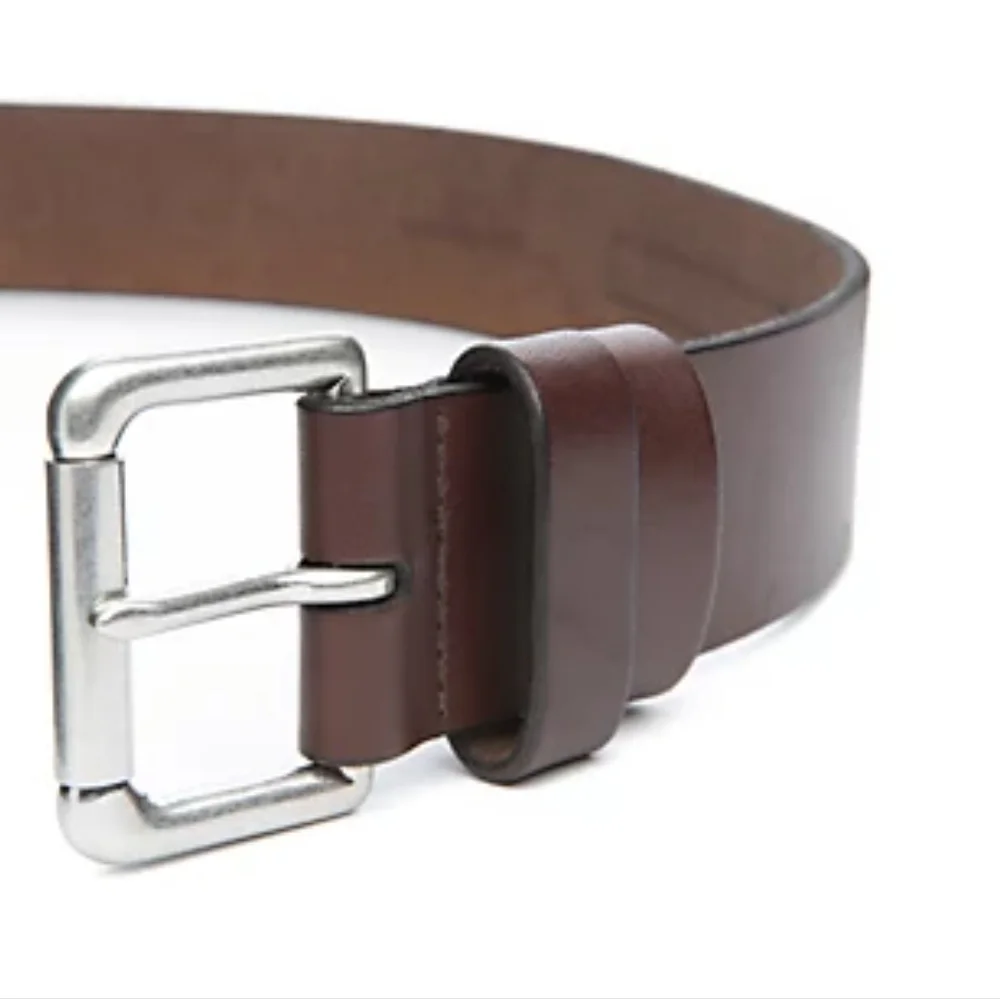 NWT Men's Ralph Lauren Polo Leather Roller-Buckle Belt - Picture 4 of 8